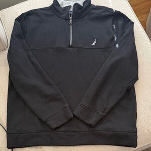 Nautica Quarter-Zip Fleece Sweatshirt